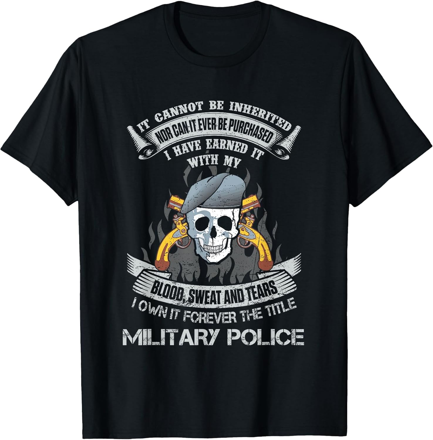 Own Forever The Title Military Police US Army MP Veteran