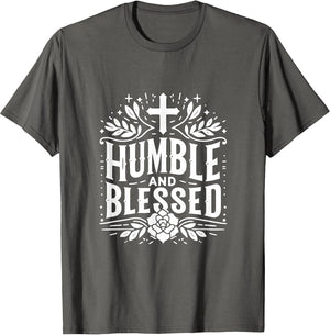 Humble and Blessed Inspirational Christian Quote