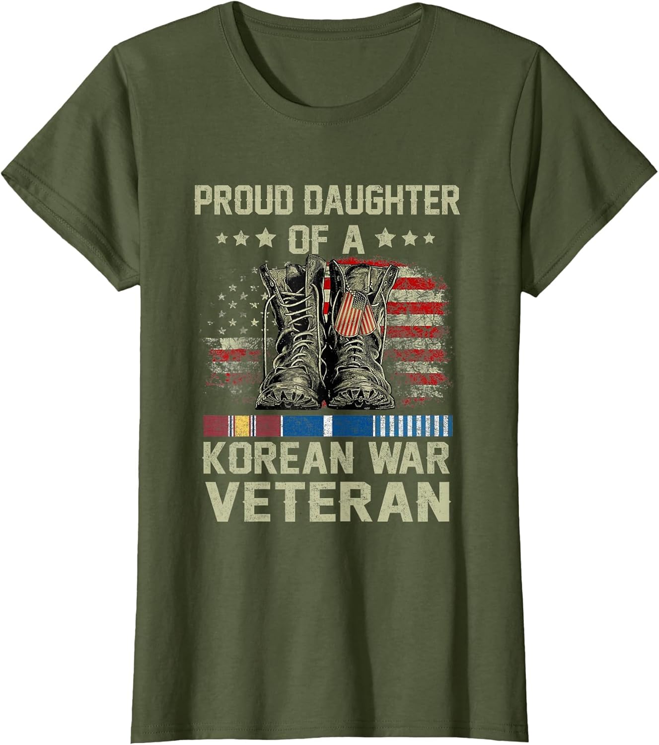 Proud Daughter of Korean War Veteran US Family Matching