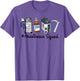 Funny Anesthesia Tech, Anesthesia Squad Goals CRNA Anesthesi , Men, Purple Heather, 3X-Large