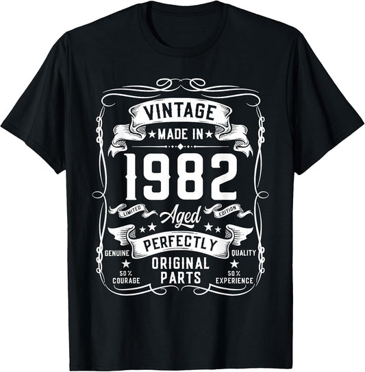 Vintage 1982 44yr 44th Birthday Gifts 44 Years Old