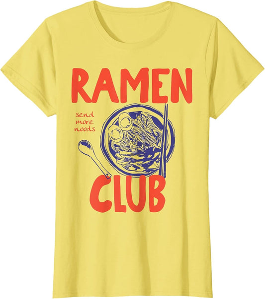 Ramen Club Ramen Noodles Graphic Girl Women