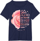 John 3:16 Pink Flower Christian Sayings Women Gifts Mom Her