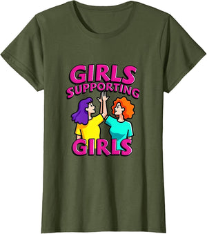 Let's Go Girls - Girls Supporting Girls Design