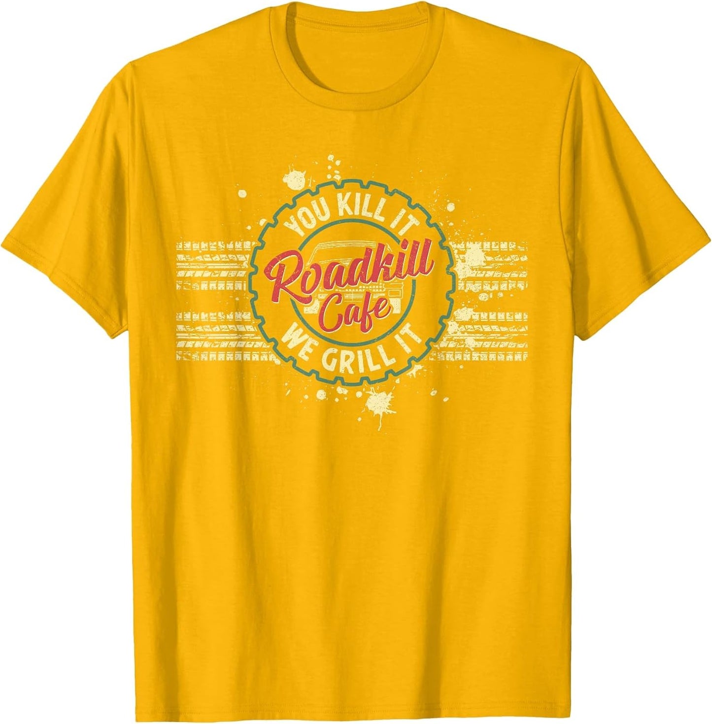 Roadkill Cafe You Kill It We Grill It Barbecue Novelty