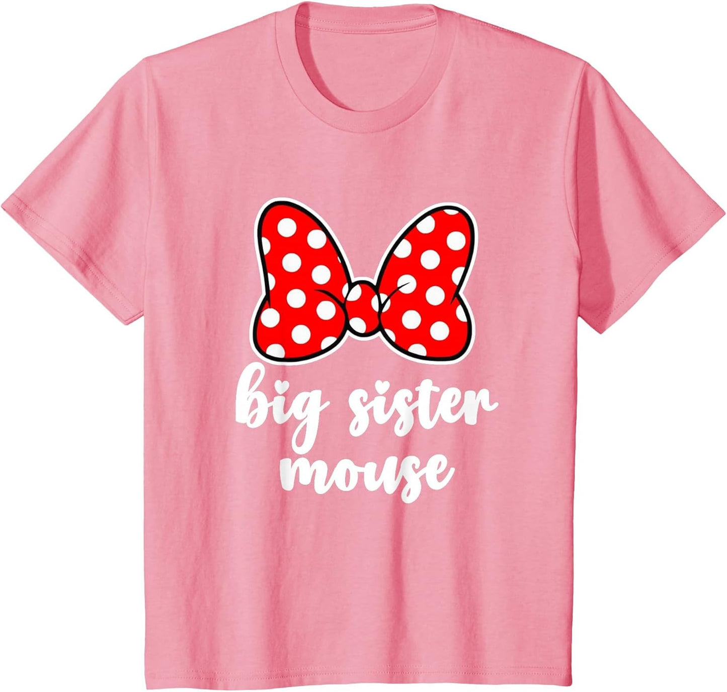 Kids Big Sister Mouse Bow Family Vacation - Youth, Toddler