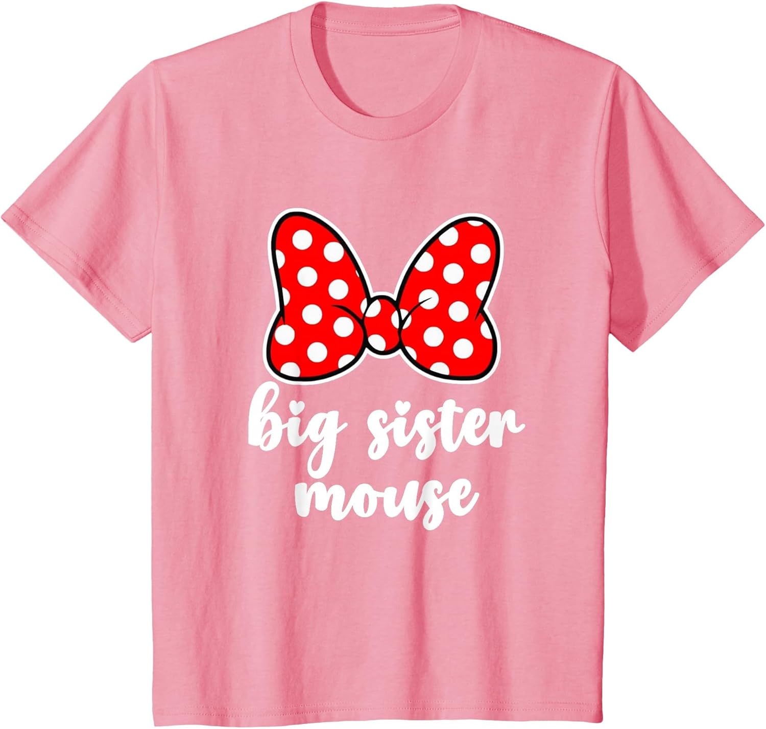 Kids Big Sister Mouse Bow Family Vacation - Youth, Toddler
