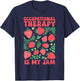 Retro Occupational Therapy is My Jam Boho Floral Strawberry