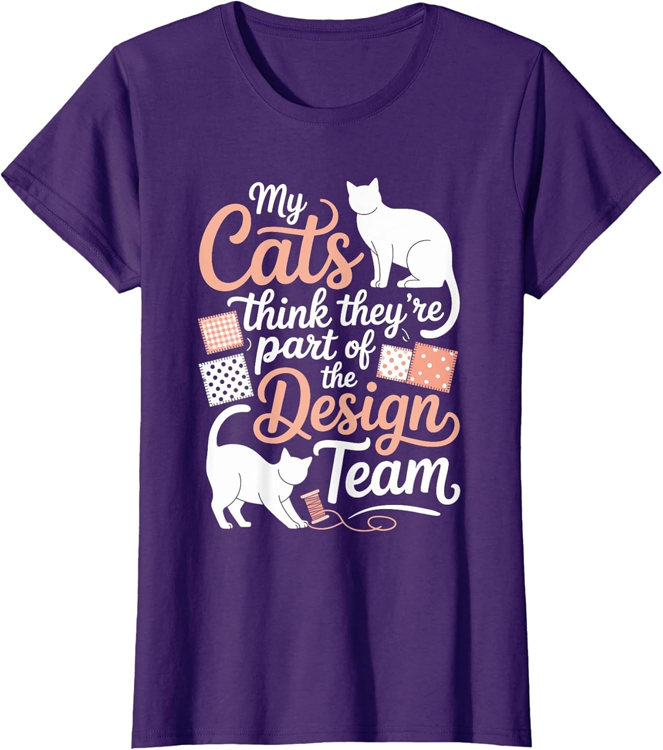 Quilting Humor for Cat Lover Sewing Funny Knitting Quilter