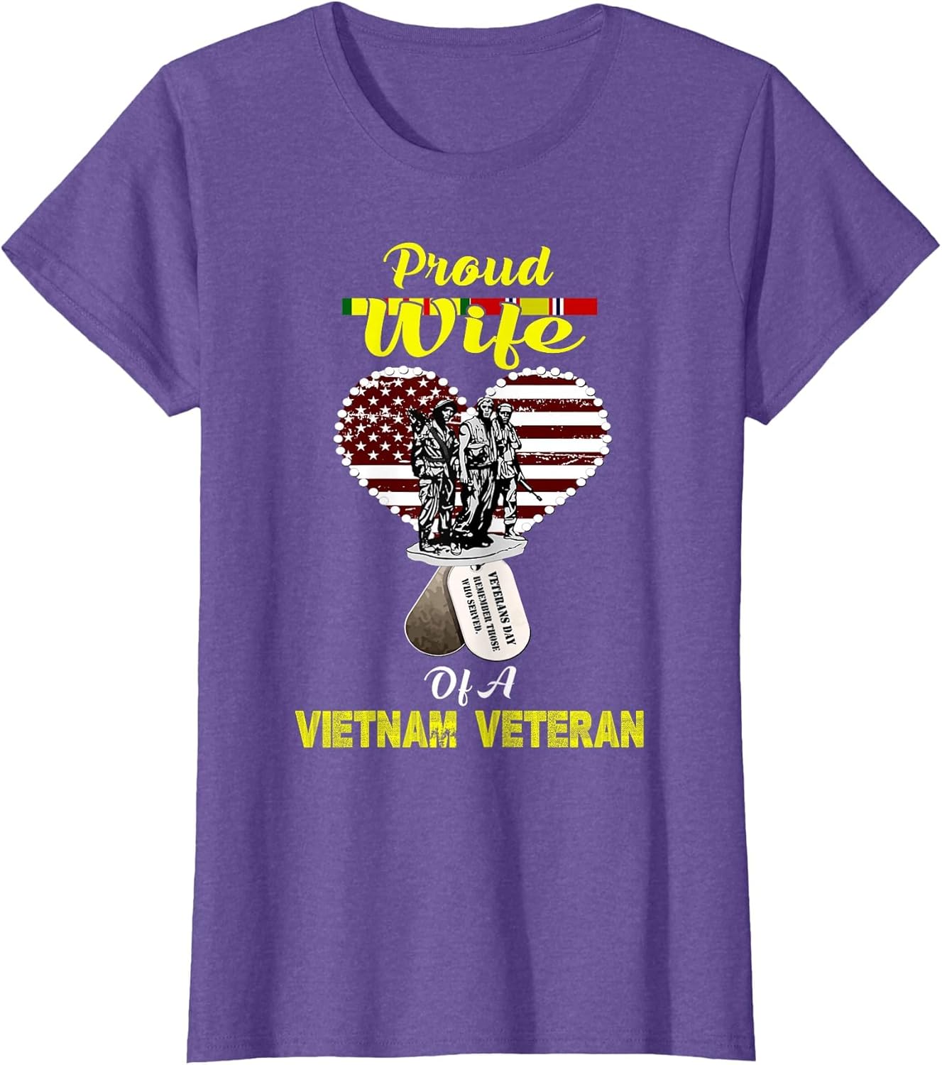 Proud Wife of A Vietnam Veteran T Shirt