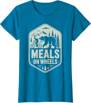 Meals On Wheels Funny Beer Biker