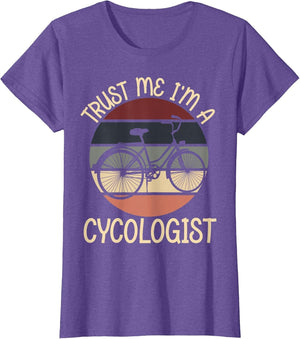 Trust Me I'm A Cycologist Funny Novelty MTB Cycology