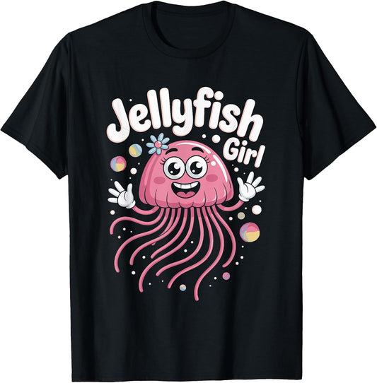 Jellyfish Girl Cute Cartoon Ocean Birthday Party