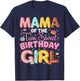 Mama of The Two Sweet Birthday Girl Donut 2Nd Birthday