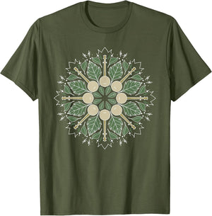 Banjo Mandala Bluegrass, Mindfulness & Nature Graphic
