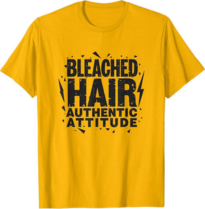 Bleached Hair Authentic Attitude Grunge Design