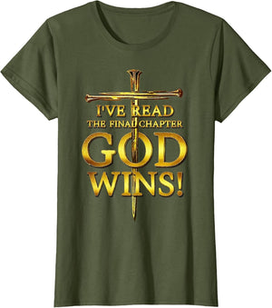 I've Read The Final Chapter God Wins Christian Religious