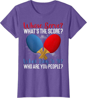 Whose Serve? What's The Score? | Funny Table Tennis