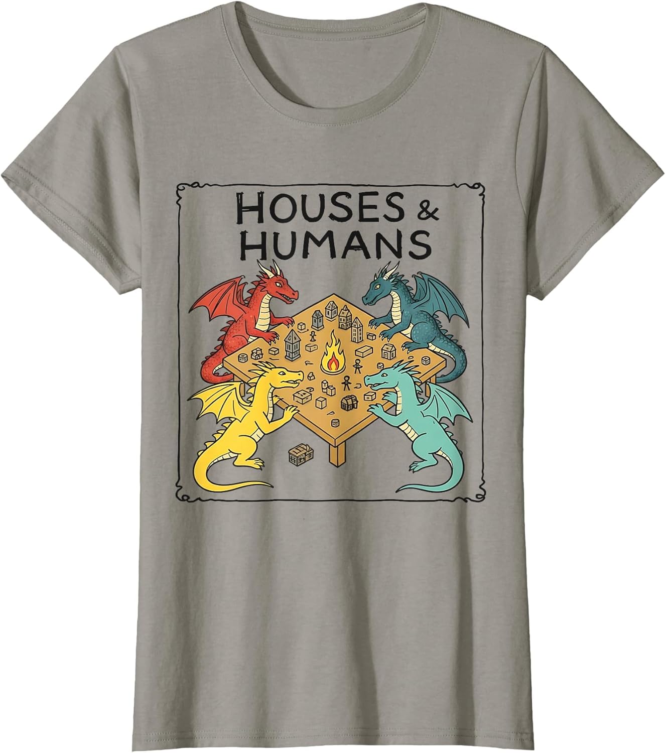 Houses and Humans Funny Parody Gaming Boys Kids