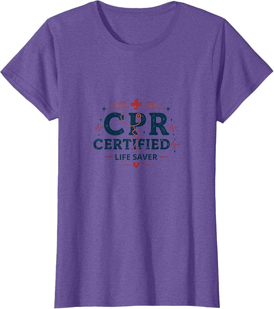 CPR Certified Life Saver Nurse Design