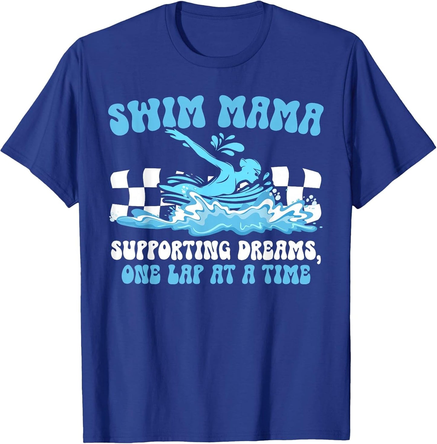 Swim Mama Groovy Swim Mom of A Swimmer Mom Swimming Mom