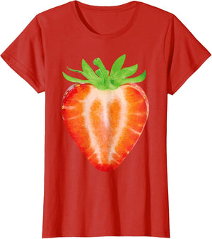 Strawberry Shirt Adult Men Women Kids Strawberry Costume