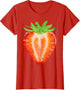 Strawberry Shirt Adult Men Women Kids Strawberry Costume
