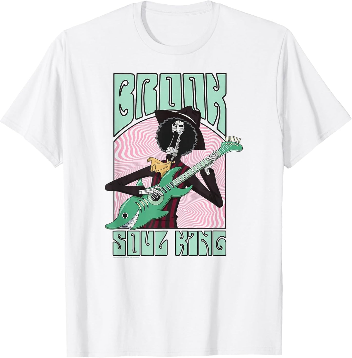 One Piece Anime Soul King Brook Groovy Guitar Concert