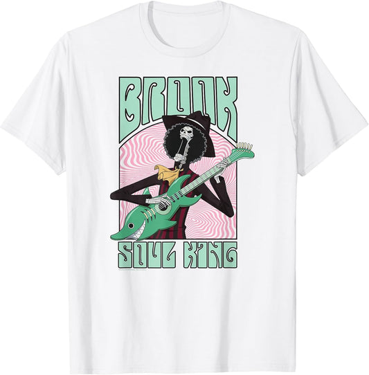 One Piece Anime Soul King Brook Groovy Guitar Concert