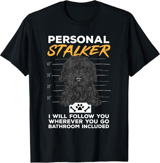 Black Goldendoodle Personal Stalker Dood Doodle Dog