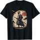 Samurai Rooster Warrior Vintage Japanese Anime Funny