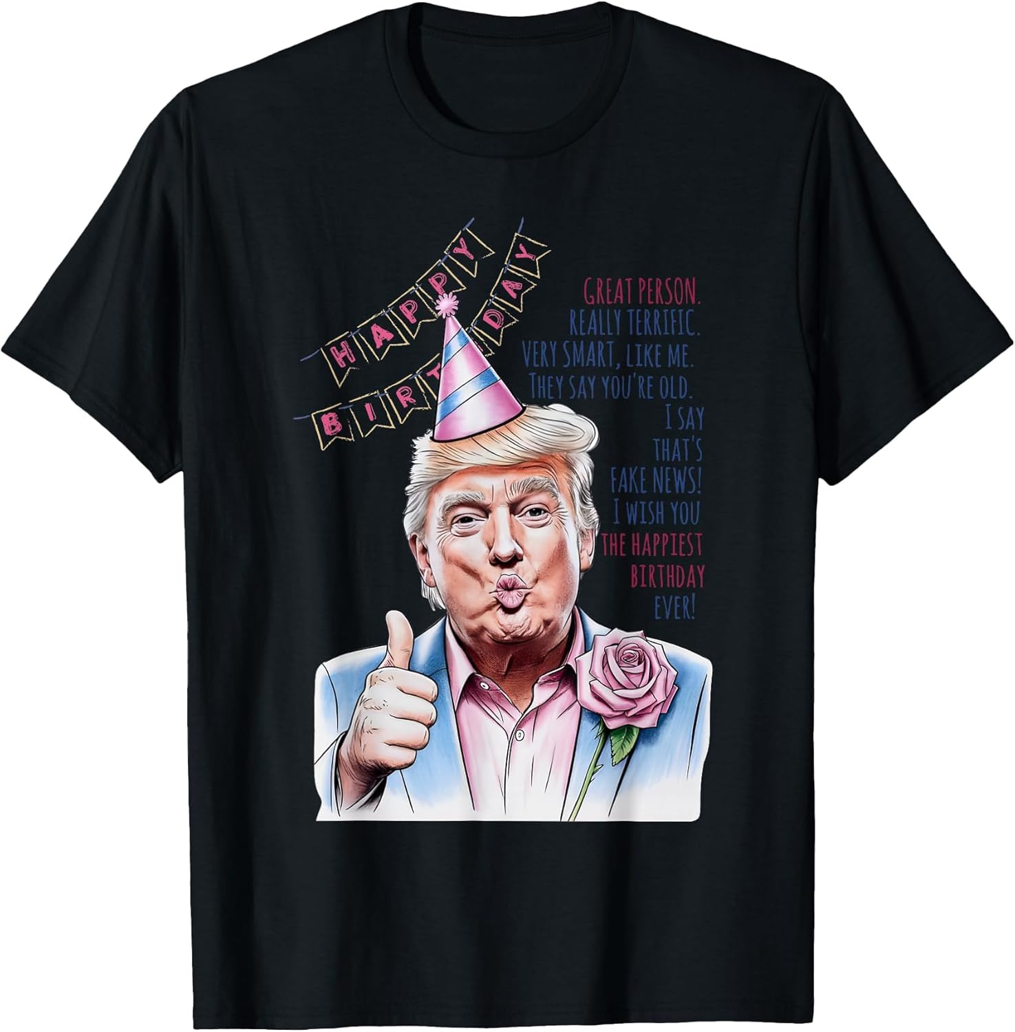 Make My Birthday Great Again Donald Trump Happy Birthday