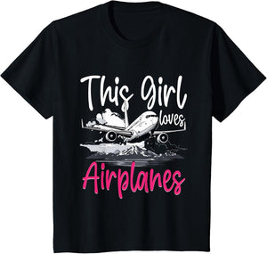 Airplane Aircraft - This Girl Loves Airplanes
