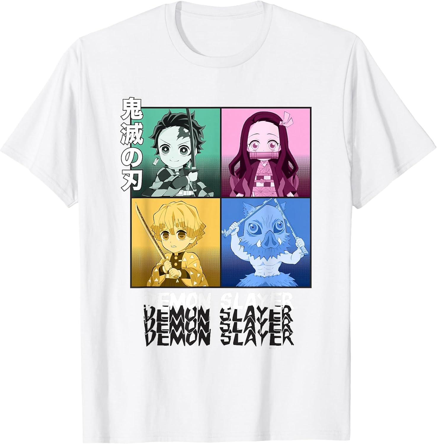 Demon Slayer: Kimetsu no Yaiba Tanjiro Nezuko Kawaii Faces