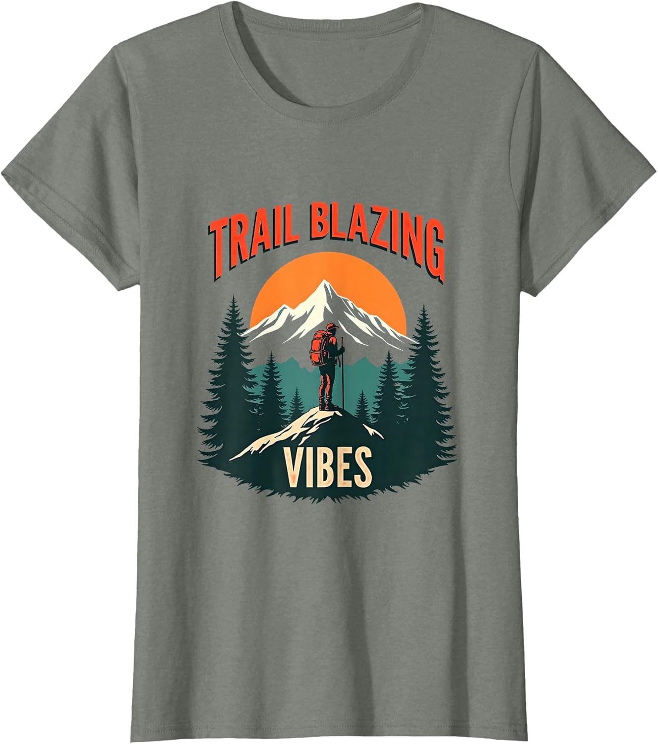 Trail Blazing Vibes Hiking Adventure Design