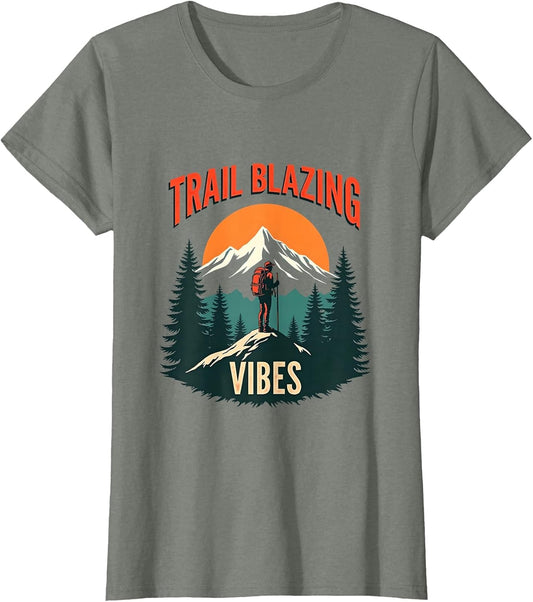 Trail Blazing Vibes Hiking Adventure Design