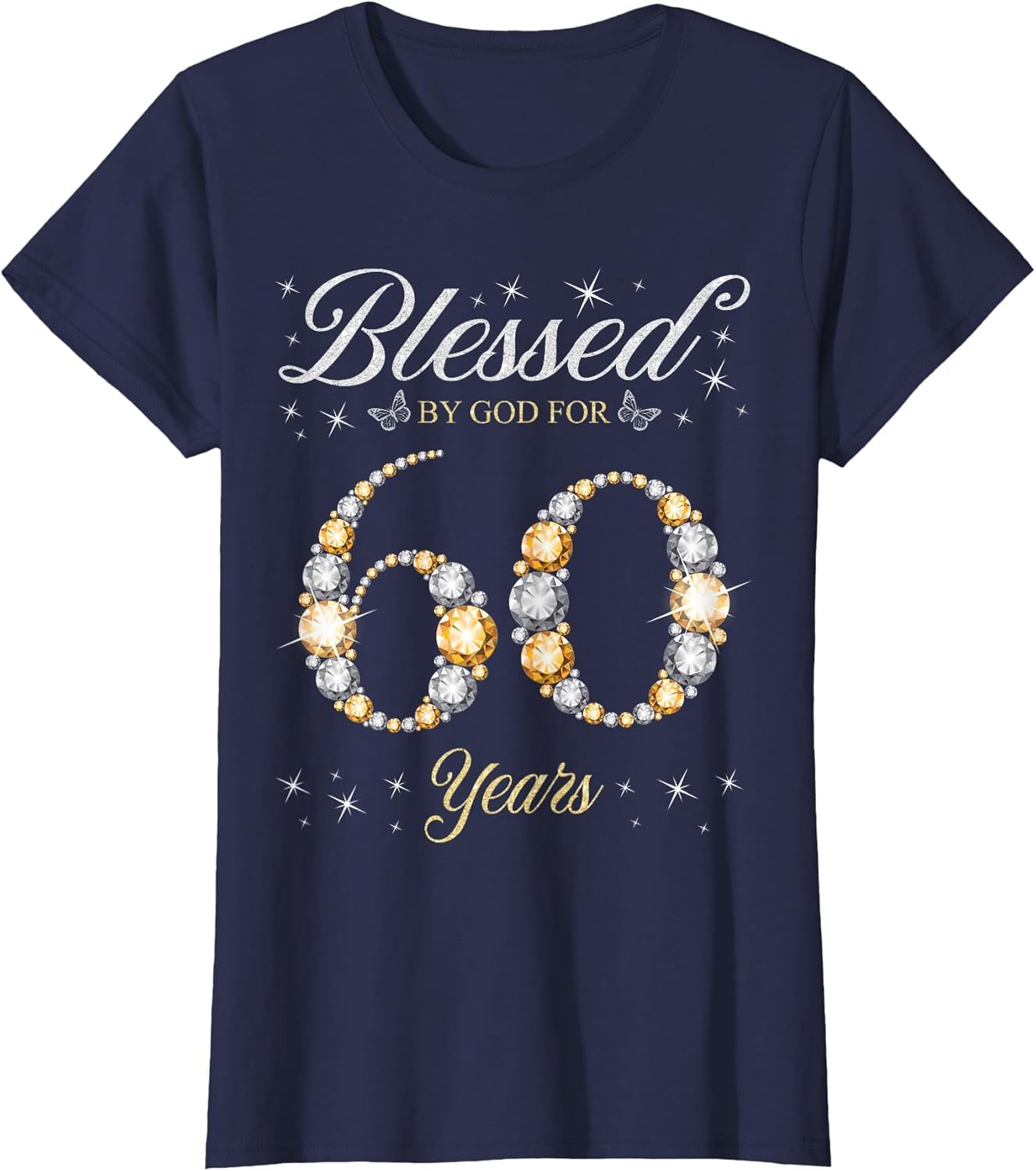 Blessed by God for 60 Years Old 60th Birthday Party
