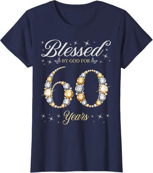 Blessed by God for 60 Years Old 60th Birthday Party