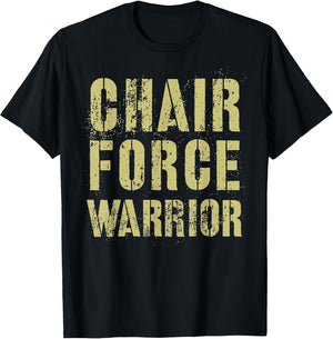 Funny Chair Force Warrior Airman Proud Corps Air Military