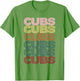 Retro Cubs Name Throwback Vintage