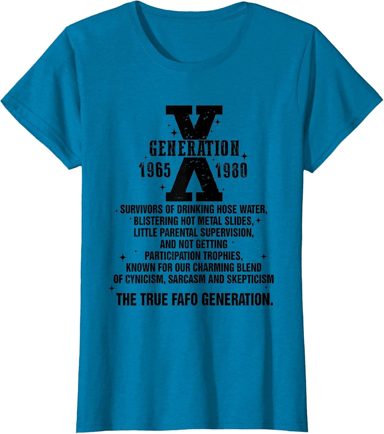 GEN X Generation X 1965 1980 The True Fafo Generation