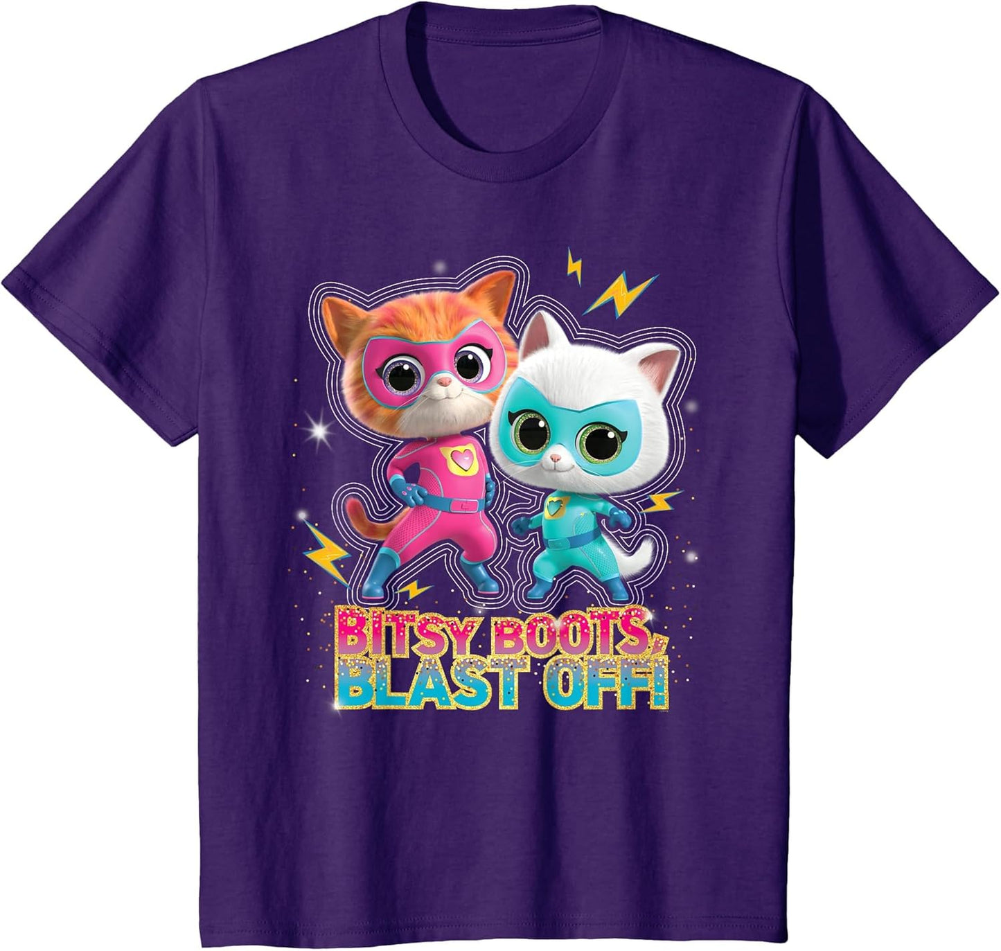 Kids Disney Junior SuperKitties Ginny and Bitsy Boots Blast Off!