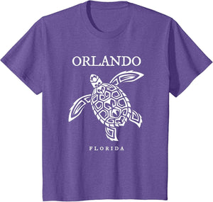Vintage Orlando Florida Sea Turtle Retro Vacation Souvenir