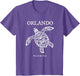 Vintage Orlando Florida Sea Turtle Retro Vacation Souvenir