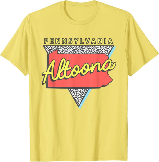 Altoona Pennsylvania Retro Triangle PA City
