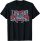 Lynyrd Skynyrd Vintage Logo Rock Biker US Flag Southern