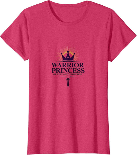 Christian Warrior Princess Inspirational Women's Top
