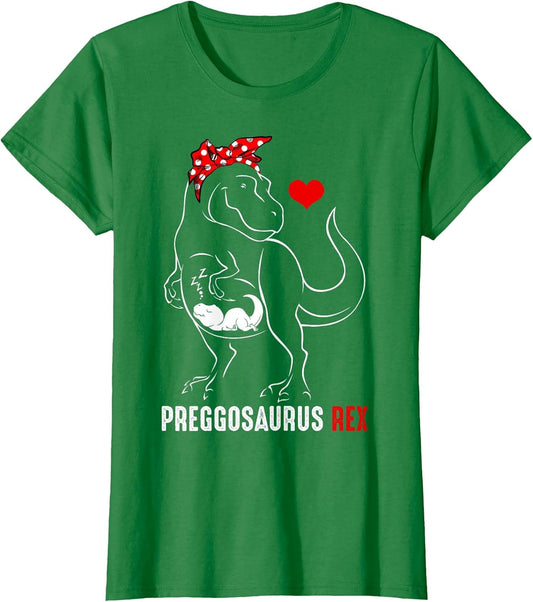 Mamasaurus Pregosaurus Rex Funny Pregnancy Have Kid Gift