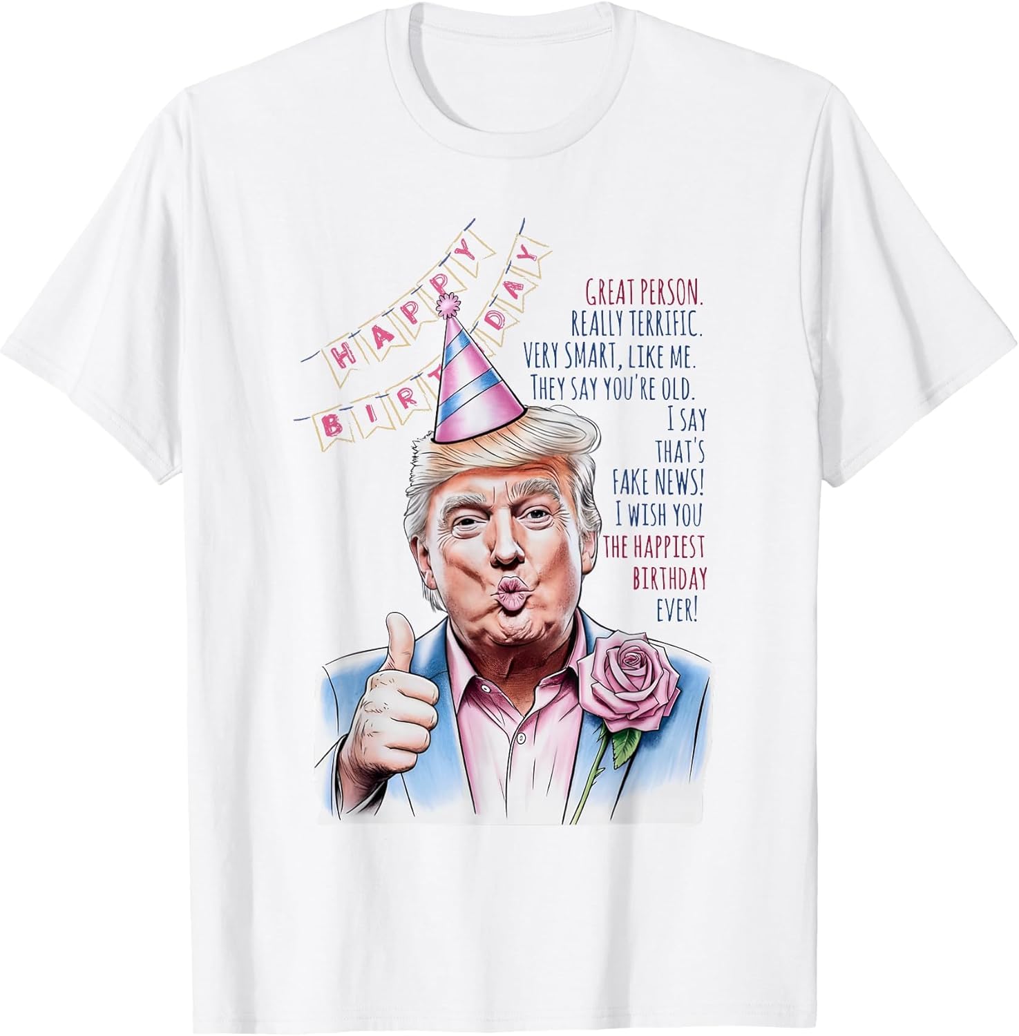 Make My Birthday Great Again Donald Trump Happy Birthday