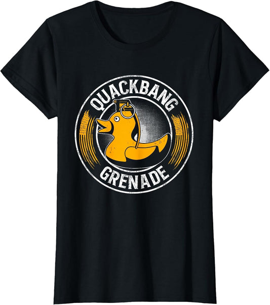 Funny Quackbang Quote Grenade Design
